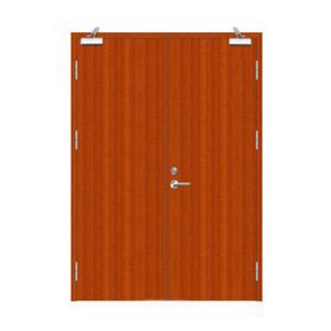 90 Minutes Fire Rated Wood Door Soundproof/Fireproof Wooden Door For Hotel Guest Room