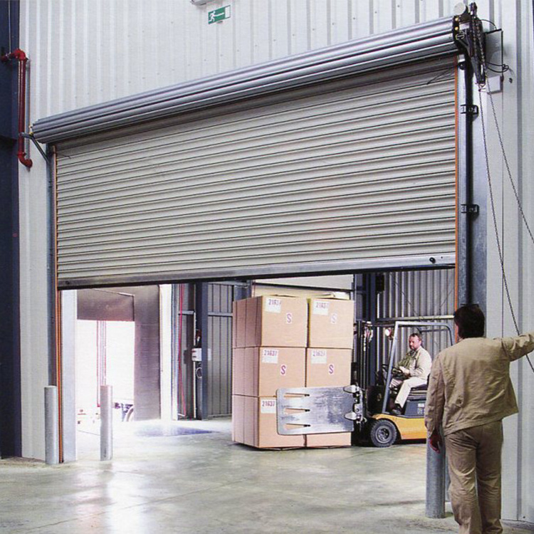 Industrial Or Commercial Automatic Lifting Up Thermal Insulated Cold Room Sectional Dock Door For Logistics And Warehouse