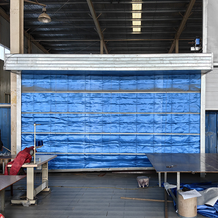 Wholesale  Industrial Automatic   Coated Rolling Shutter Door Fabric Roll Up Door  Door