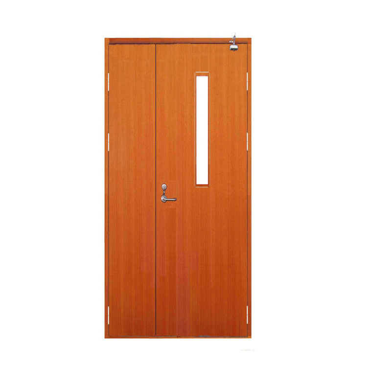 90 Minutes Fire Rated Wood Door Soundproof/Fireproof Wooden Door For Hotel Guest Room