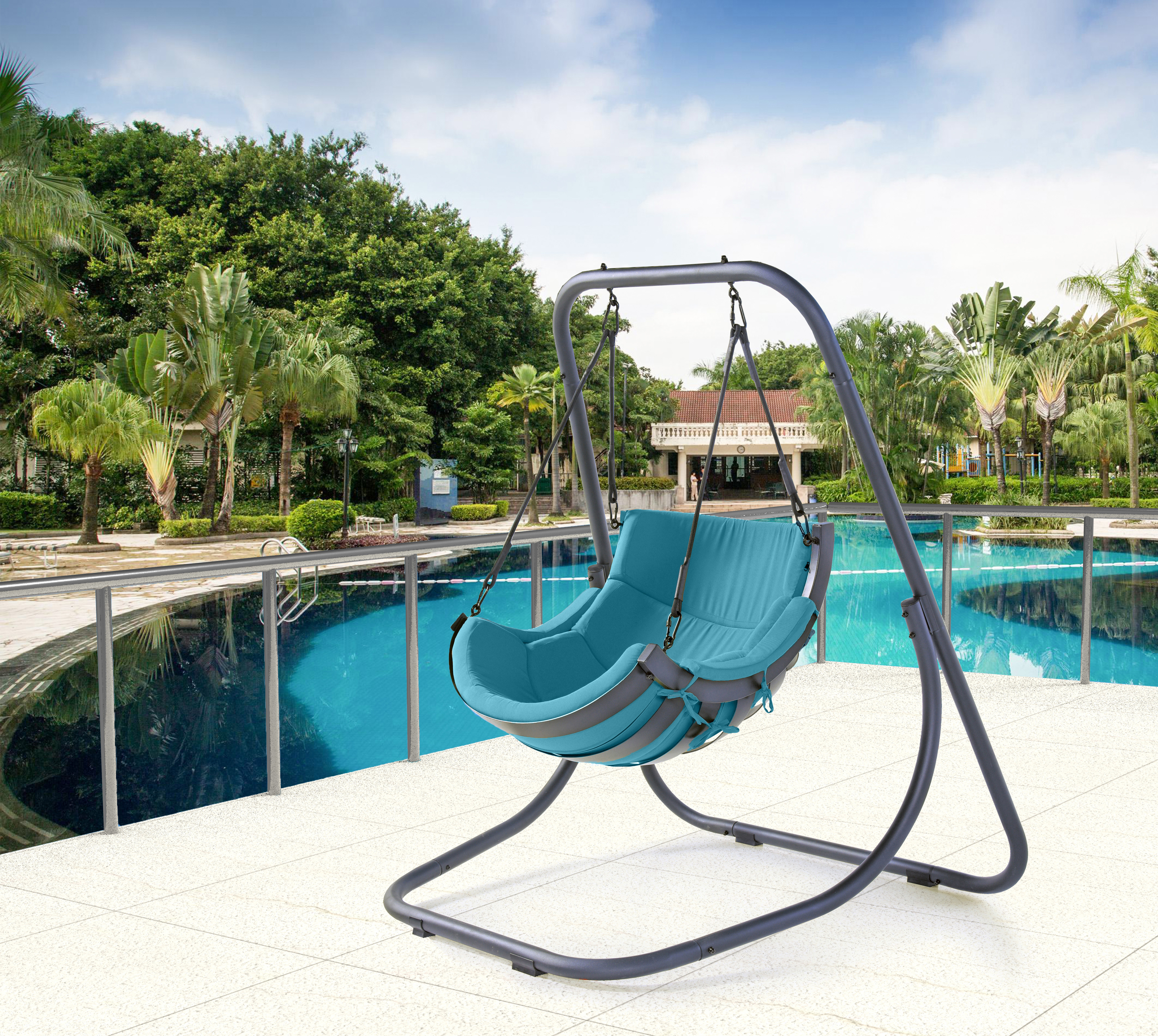 Hot Sale Outdoor Garden Patio Bedroom Hanging Swing Garden Swing Chair With Stand