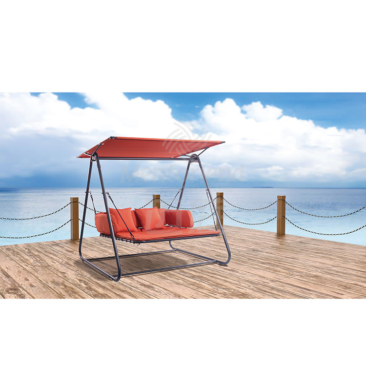 Unique Design Triangle Swing Bed Garden Swing Bed Swing Chair Stand