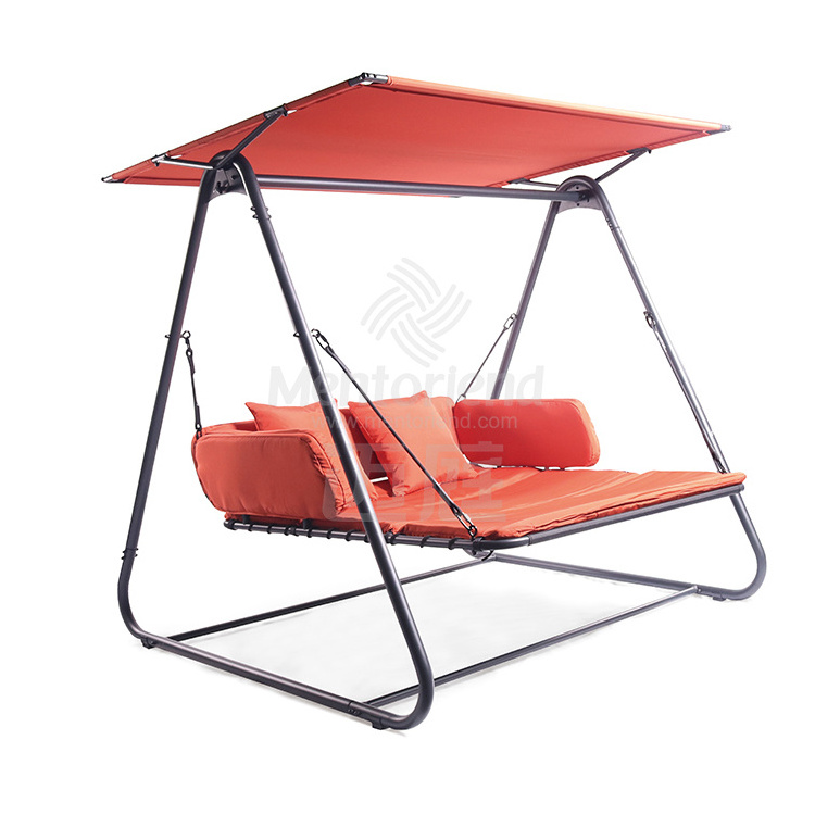 Unique Design Triangle Swing Bed Garden Swing Bed Swing Chair Stand