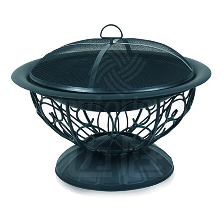 Wholesale Modern Patio Firepit Round Outdoor Gas Firepit Lifetree Steel Firebowl With Bowl Base