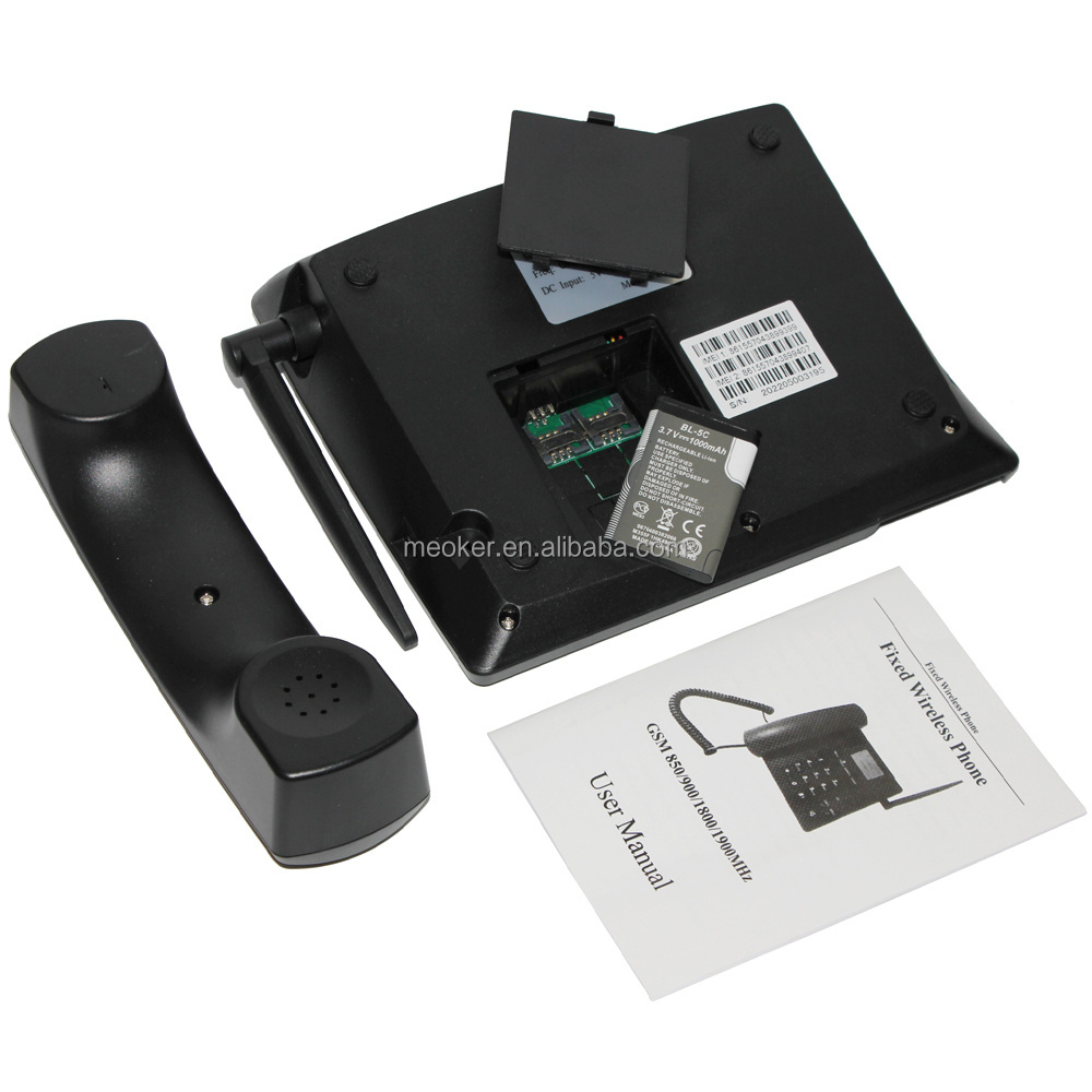 MEOKER DDK 995+ Multi Sim Card GSM Fixed Wireless Desktop Phone Support GSM 850/900/1800/1900MHz