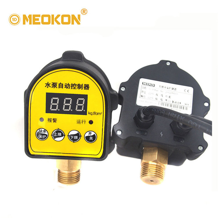 10A adjusting water pump digital pressure switch control with gauge