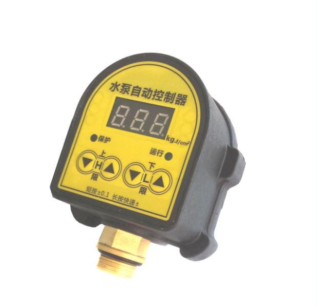 Submersible water pump electronic digital pressure control switch