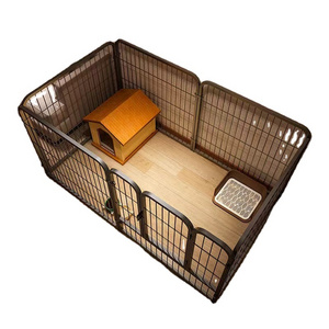 Pet Playpen Dog Fences Playing Kennel Cage Dog House Dog Cat Playpen Outdoor for Animals Pet Fence Indoor Pet Enclosure