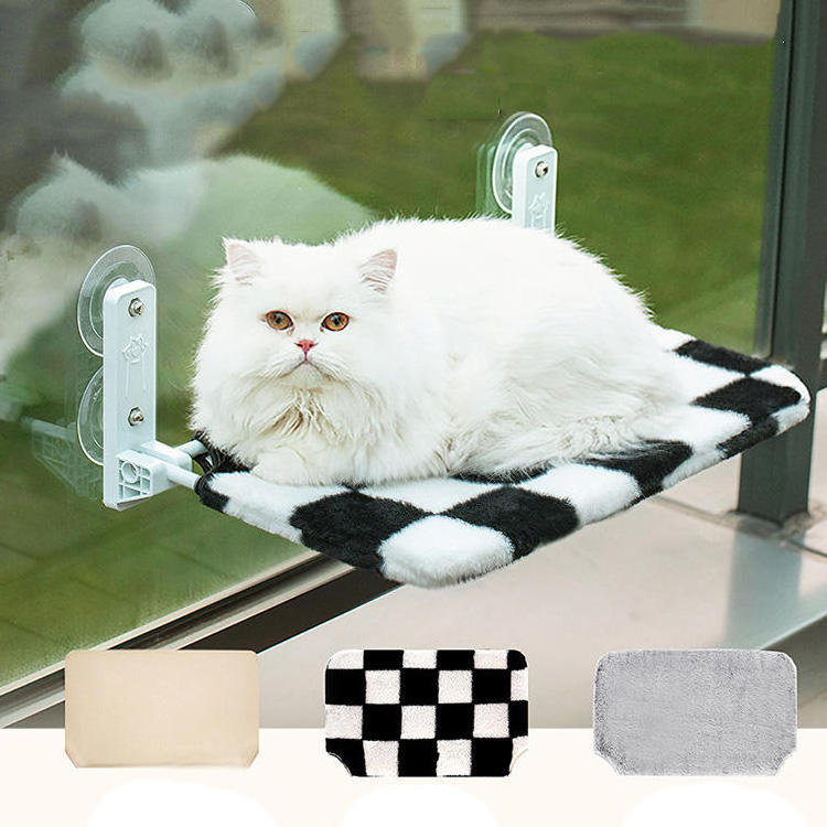 MEOW LOVE PET Window Suction Hammock Cat Bed Can Climb Window Hammock