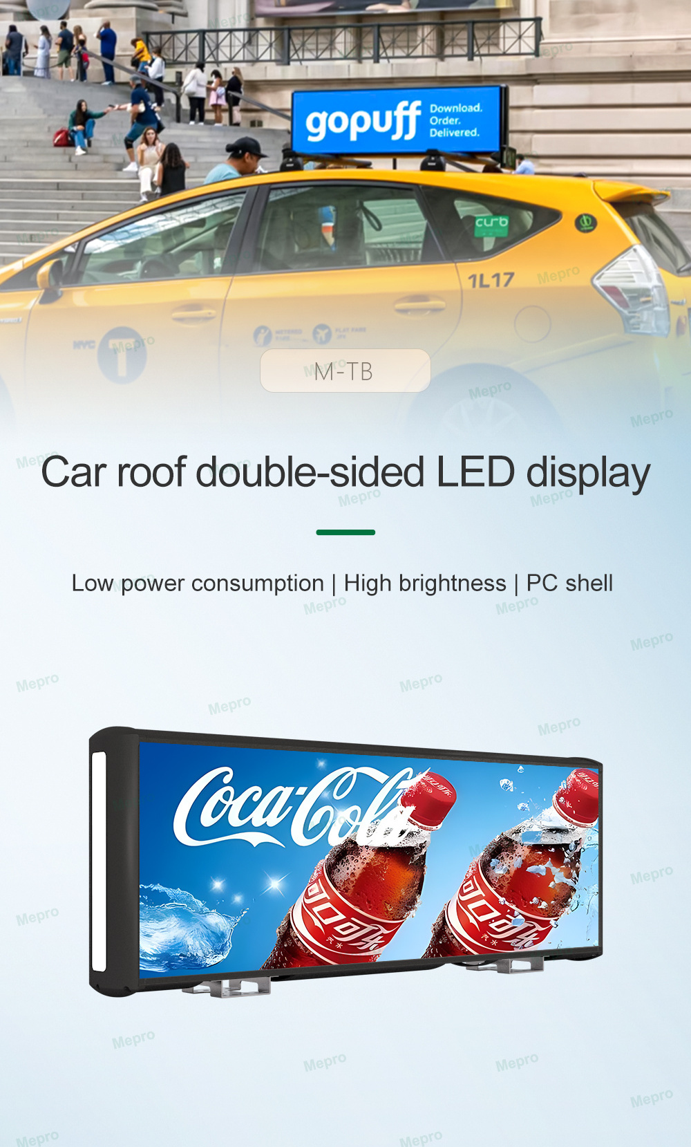 Taxi top led sign display manufacturer 4g wifi gps car roof advertising display taxi led screen