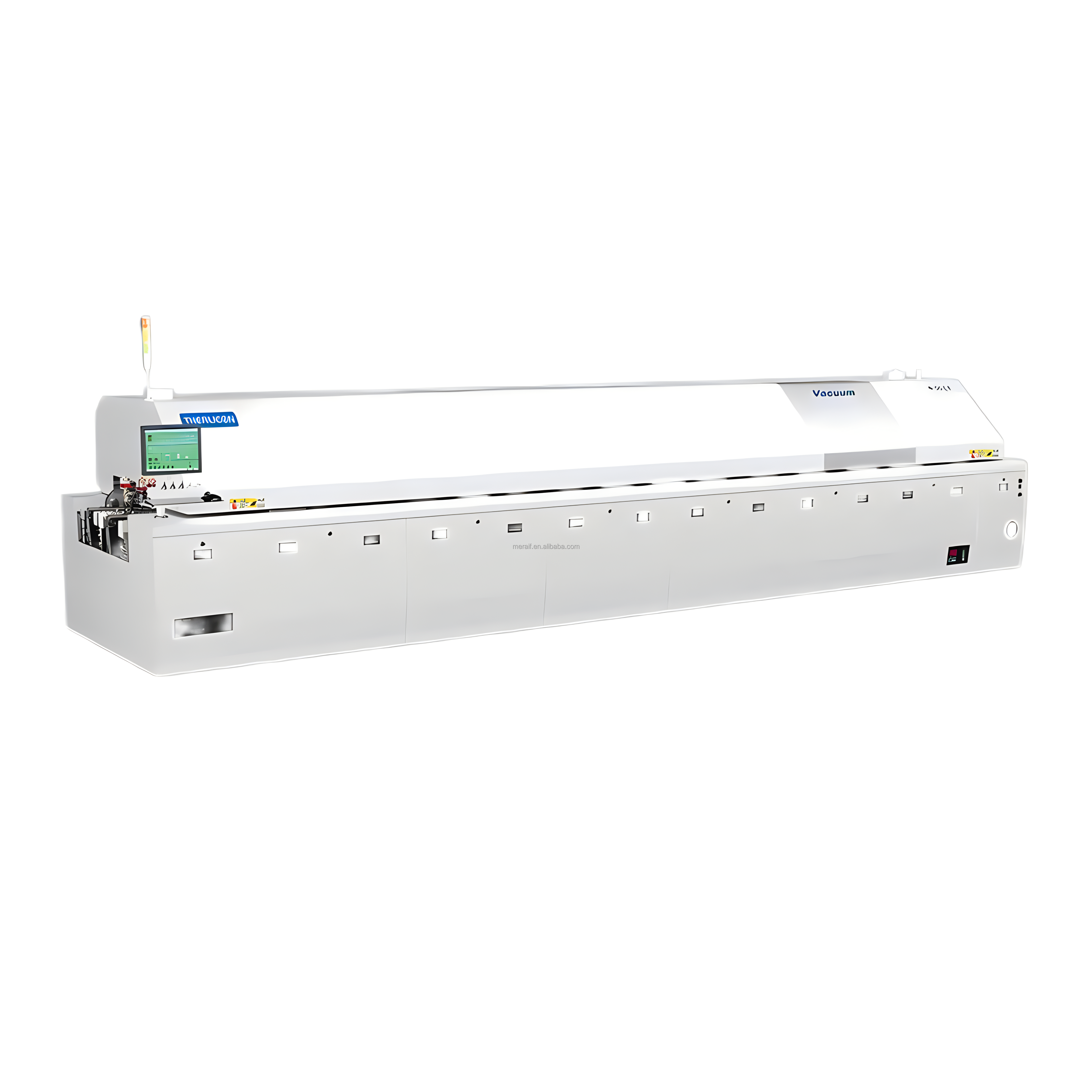 KTR-800 8Zones Reflow Oven For SMT Production Line small reflow soldering Smd Automatic Soldering Machine Selective Solder Oven