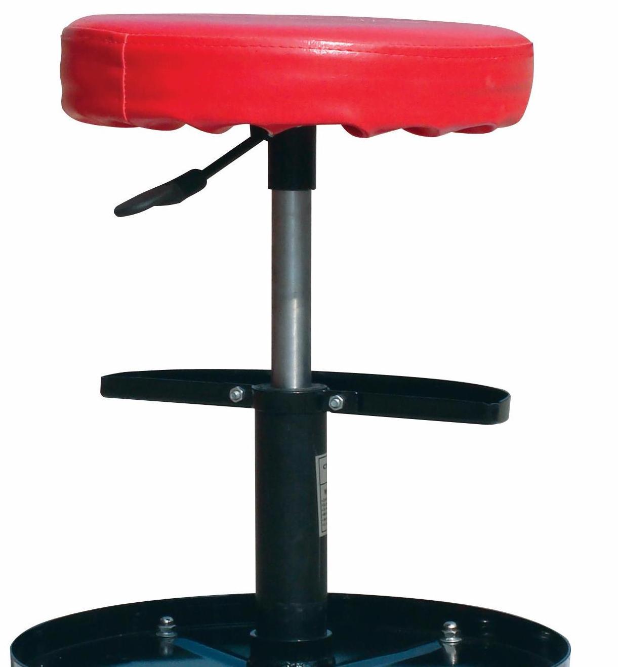 Hot Sale 300 lbs Adjustable Mechanics Rolling Stool or Roller Seat Car Repair Stool Workshop Seat Air Roller Seat