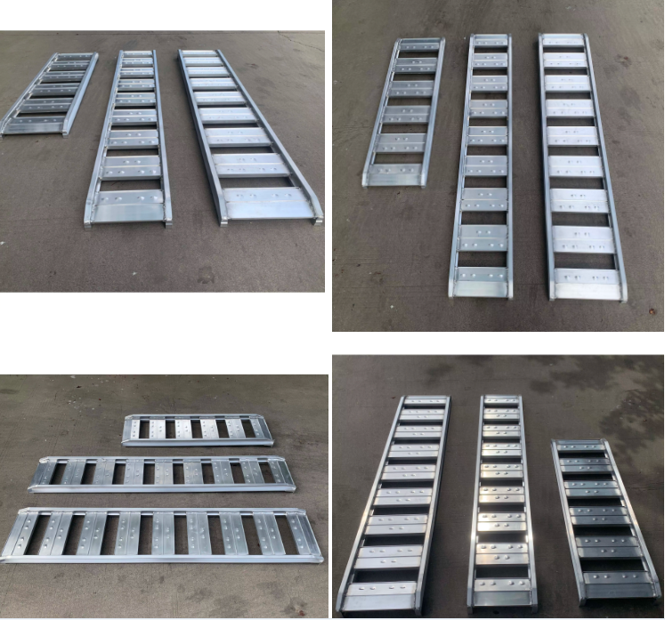 Machinery Construction Trailer Loading Aluminium Ramps