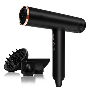 Leafless Brushless Motor  Professional High Speed Hair Dryer 110000rpm Bldc Hairdryer Low Noise Fast Drying Blower