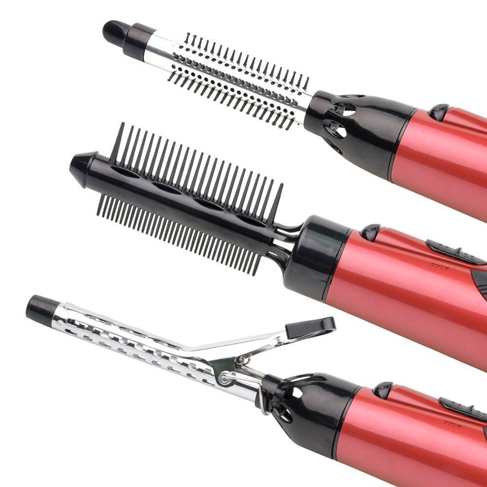 Hot air Comb 7 In 1 hair Styler and Dryer  Hot and Cold Wind hair dryer brush tools kit With 360 Rotatable Cord function