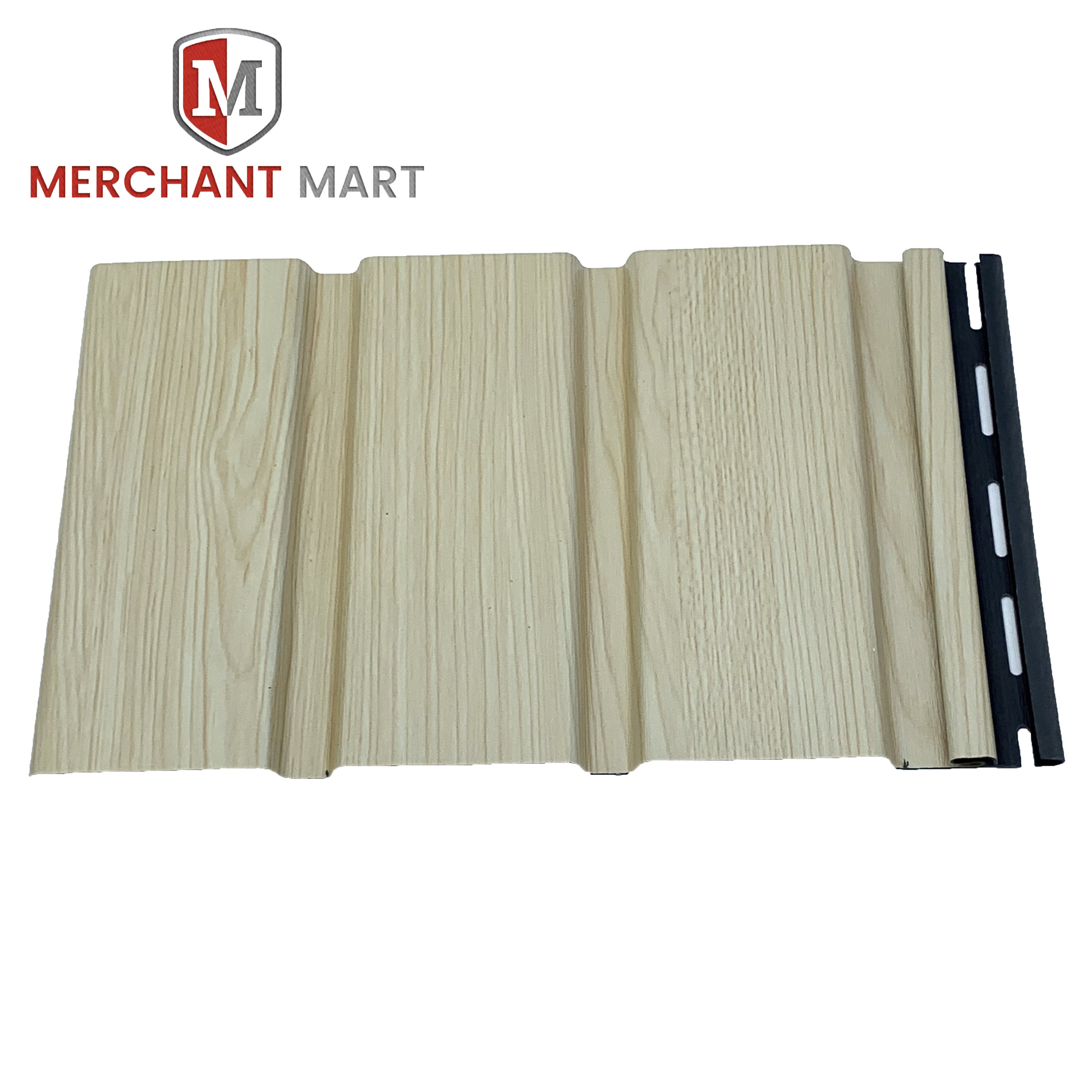 Matt Wood Grain PVC Soffit Ceiling Panels for Roof Cladding Wall