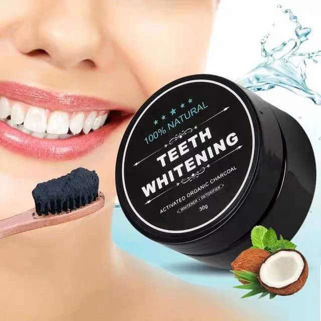 Factory price natural ingredient coconut activated charcoal teeth whitening powder