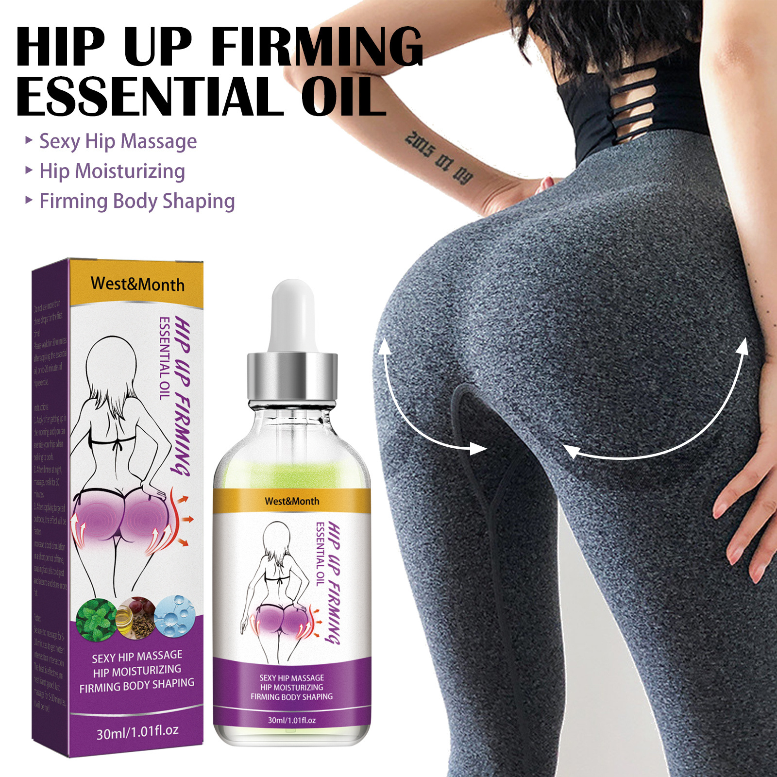 Wholesale Firmer And Bigger Butt Lift Hip Lift Up Butt Enhancement Cream Buttock Enlargement Cream