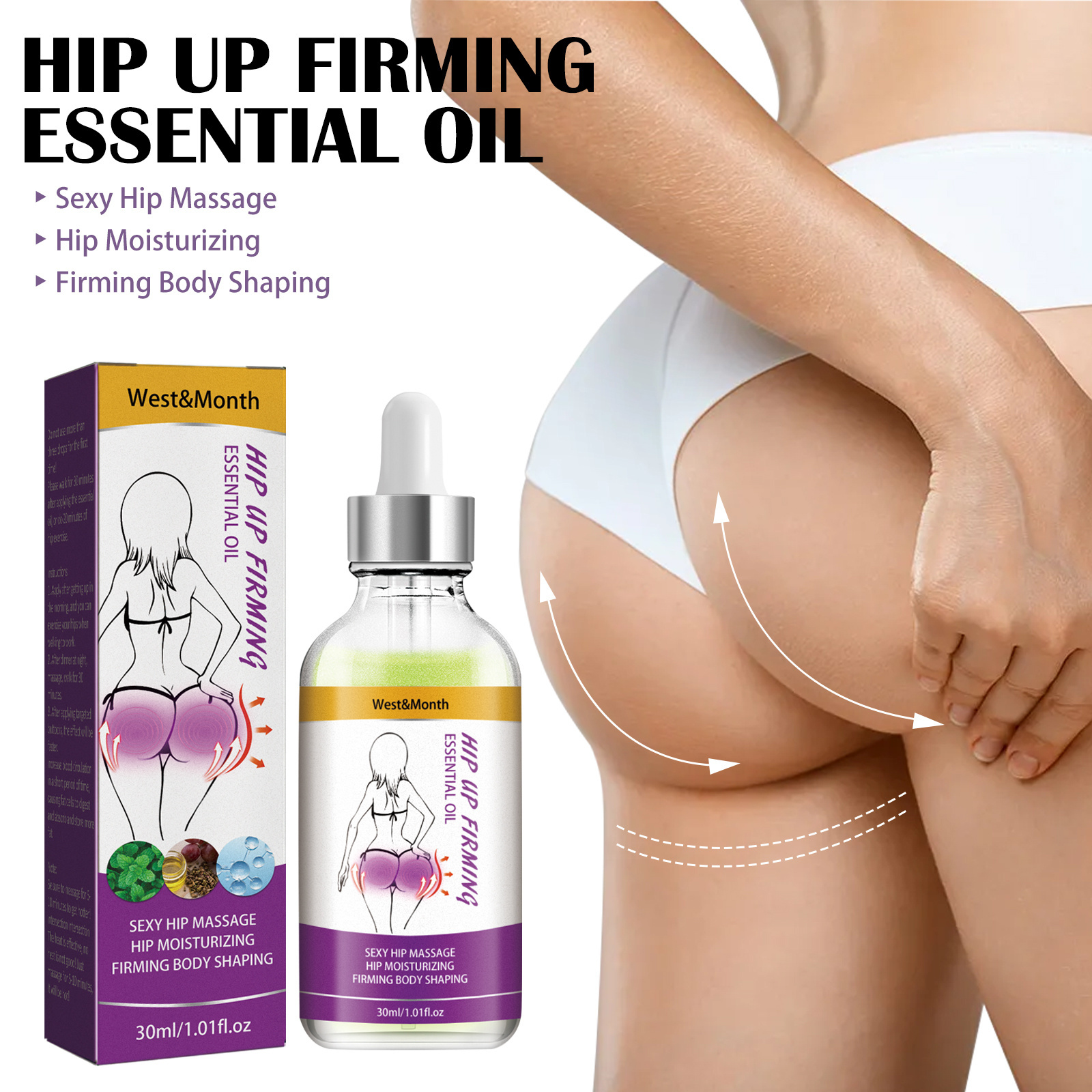 Wholesale Firmer And Bigger Butt Lift Hip Lift Up Butt Enhancement Cream Buttock Enlargement Cream