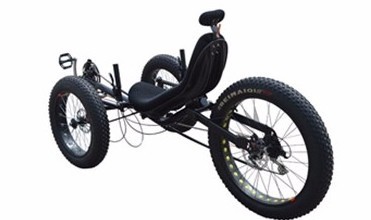 Adult Pedal Three Wheel Sports Foldable 24 Speed Fat Tire Recumbent Trike 3 Wheel Bicycle For Sale