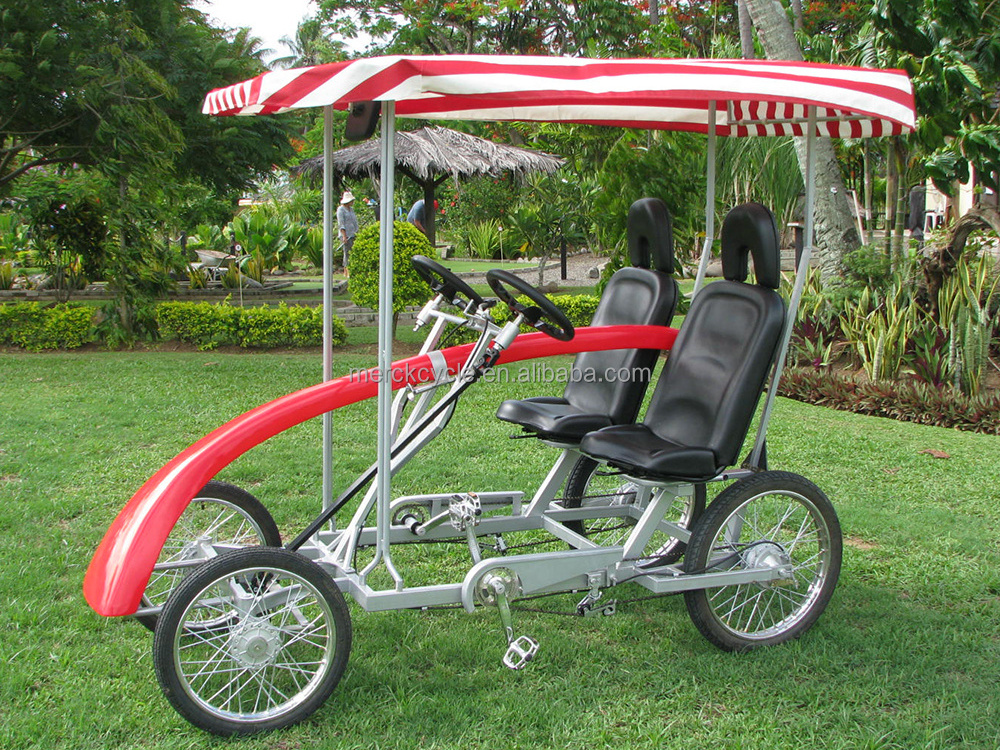 Passengers 4 Seater Pedal Bike Quadricycle for Sale