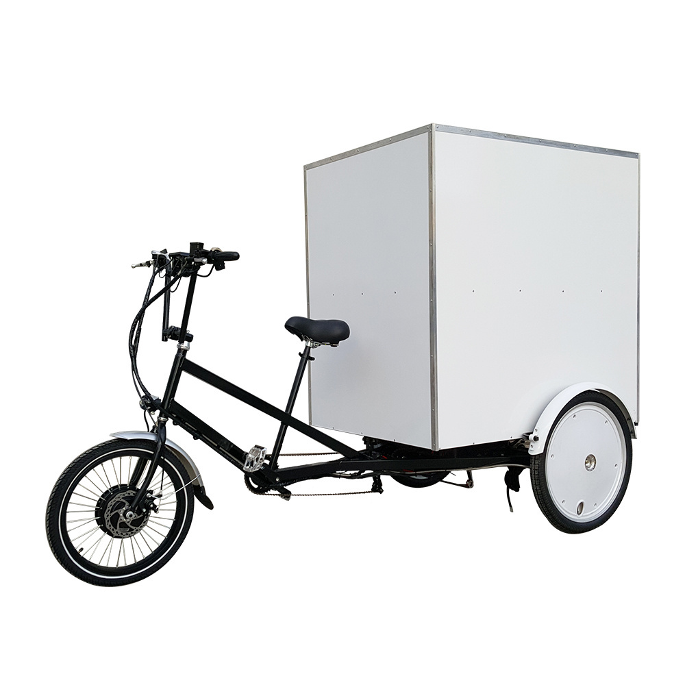 Advertising Electric Pedicab Food Delivery cheap tuk tuk Cargo Tricycle for sale