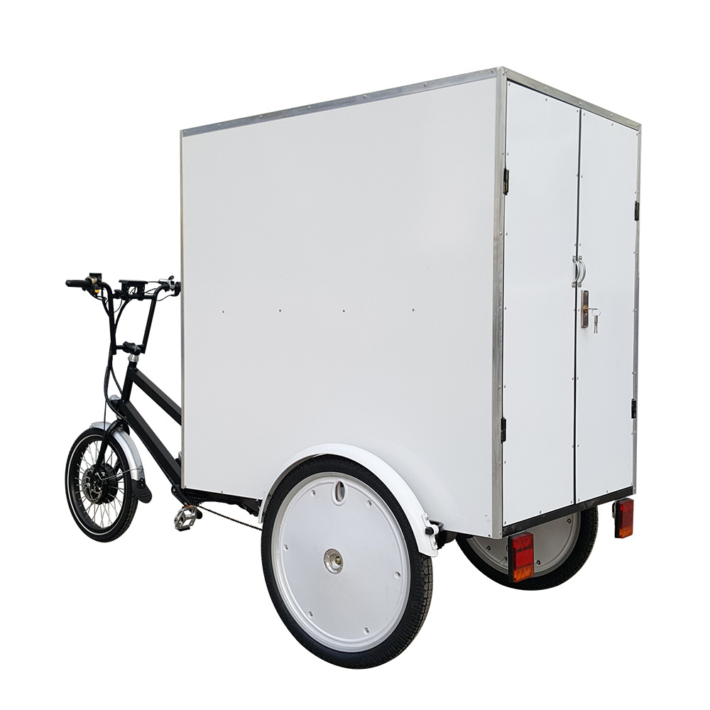 Advertising Electric Pedicab Food Delivery cheap tuk tuk Cargo Tricycle for sale