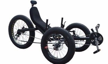 Adult Pedal Three Wheel Sports Foldable 24 Speed Fat Tire Recumbent Trike 3 Wheel Bicycle For Sale