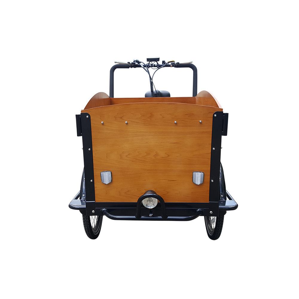 2 Years Warranty 3 Wheel Urban Grocery Delivery 4 Children Seats Family Electric Assist Cargo Bike