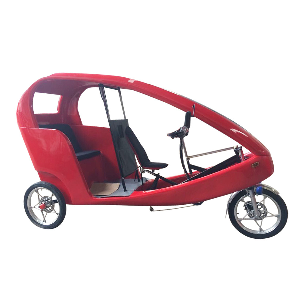 Three Wheel Auto Rickshaw Adult ElectricTricycle Bajaj Tuk Tuk Taxi For Sale