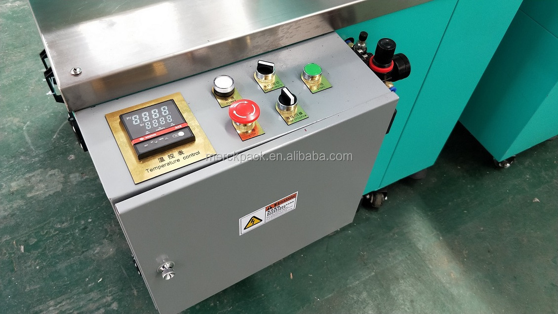 Semi Automatic Shrink Film Packing Machine/Semiautomatic Film Shrink Wrapping Machine for sale