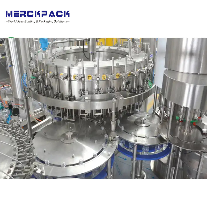 Automatic Glass Bottle  Co2 Carbonated Soft Beverage Drinks Soda Water Drinks Beverage Beer Filling Machine Production Line