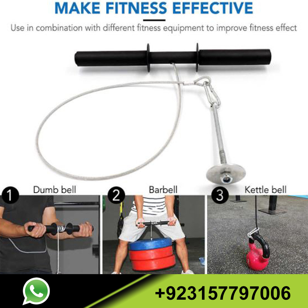 Wrist Roller - Forearm Workout - Forearm Blaster - Forearm Roller for Gym and Home