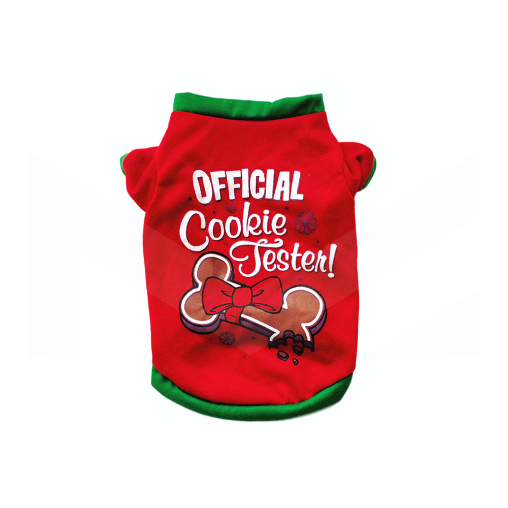 Christmas Cotton Pet Clothing Dog Clothes For Small Medium Dogs Vest Shirt New Year Puppy Dog Costume Pet Vest Shirt