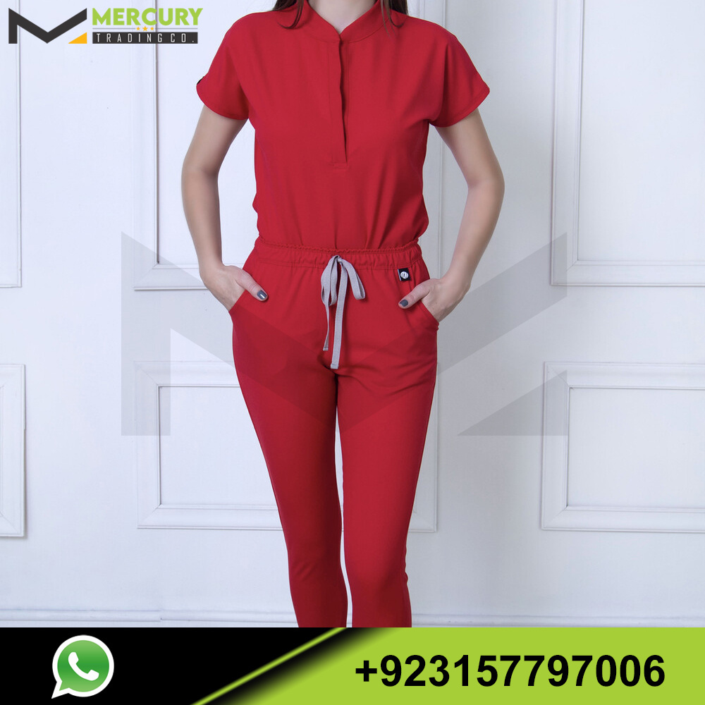 Hot Sale Doctor Uniforms Medical Nursing Scrubs Uniform Clinic Scrub Sets Short Sleeve Tops Pants Uniform Women Nurse Cotton OEM