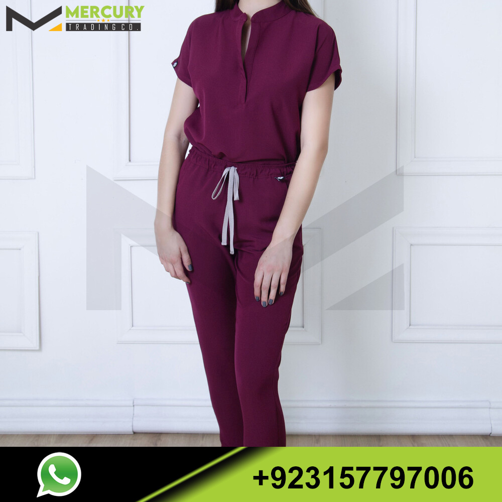 Hot Sale Doctor Uniforms Medical Nursing Scrubs Uniform Clinic Scrub Sets Short Sleeve Tops Pants Uniform Women Nurse Cotton OEM