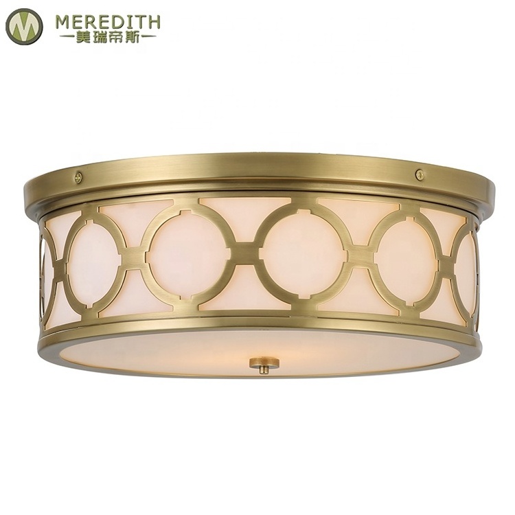 Meredith Best Price High Quality Luxury Indoor Outdoor Decorate Illumination Flush Mount Light Ceiling