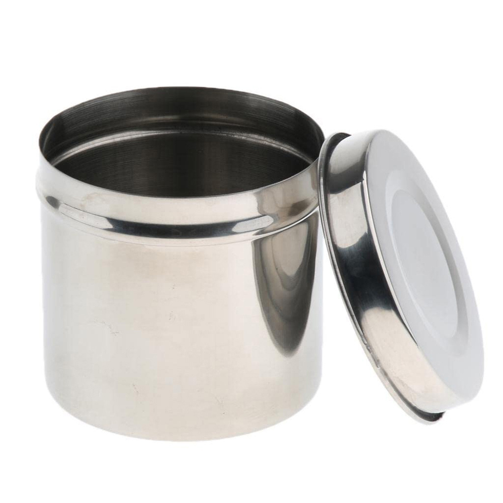 Sponge Cotton Dressing Box German Stainless Steel Dressing Drum Sterilizing Drums Medical Hollow Wares Box