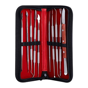 7 Pcs Dental Stainless Steel Kit Wax Carving Tools Set Surgical Dental Instruments Kit With Customization Design