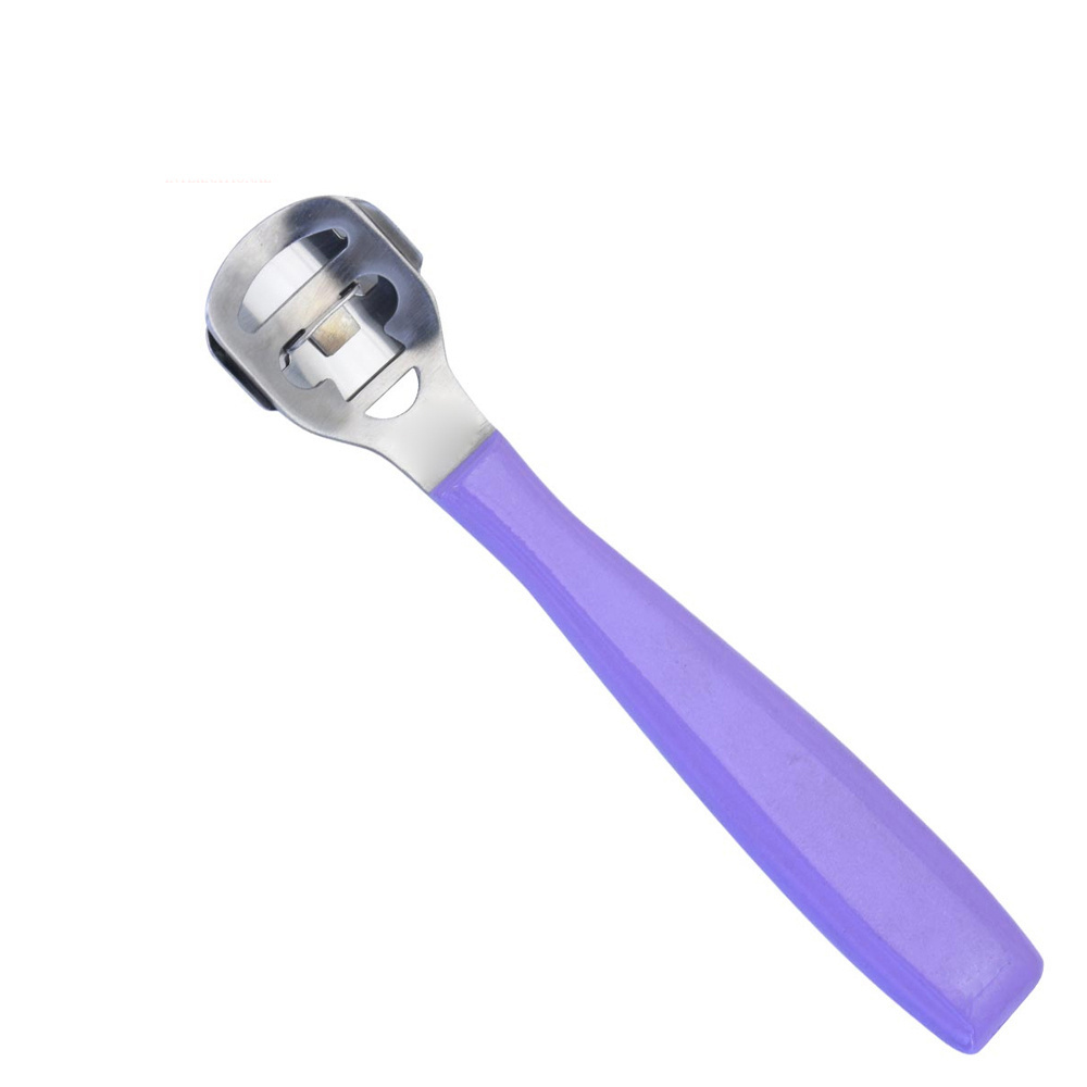 Manicure Foot Corn Cutter With Plastic Handle Callus Remover Cutter Scraper Foot Cutter For Beauty