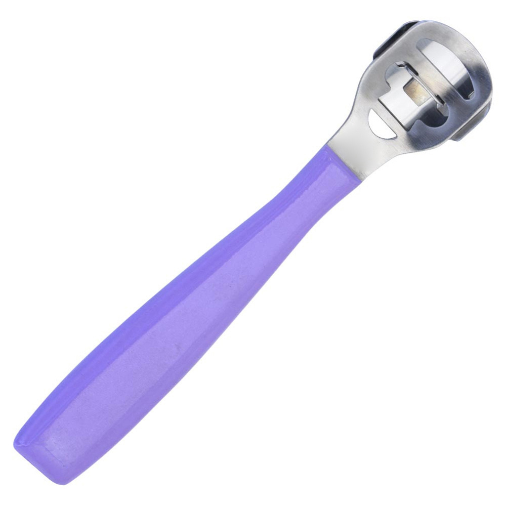 Manicure Foot Corn Cutter With Plastic Handle Callus Remover Cutter Scraper Foot Cutter For Beauty