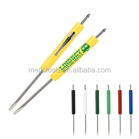 Pocket Mini Screwdriver Pen, Promotional reversible 2 in 1 Pen Shaped Pocket Screwdriver