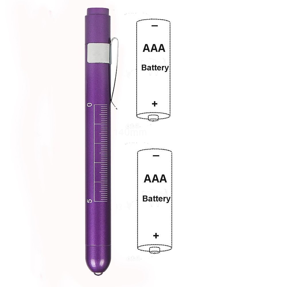 Led Penlight For Doctor Nurse Penlight with Pupil Gauge Aluminum LED Medical Pen Lights for Nurse Doctor