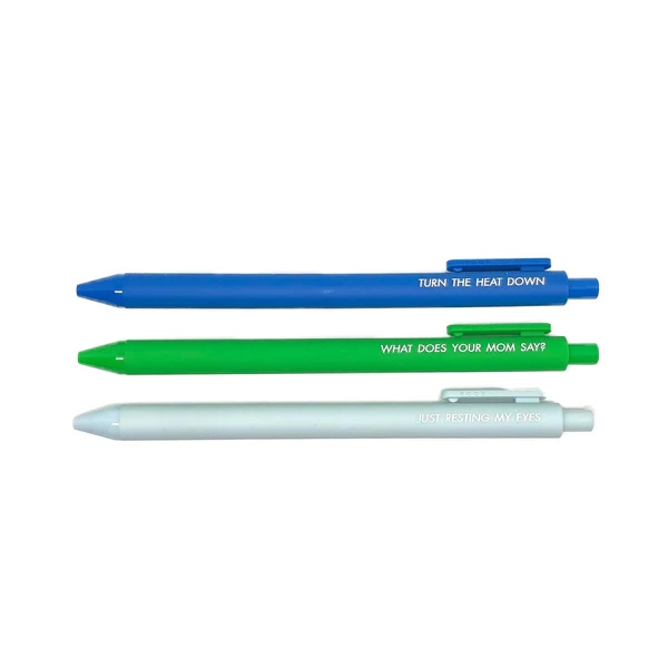 Promotional Gift Pens Fine Point Smooth Writing Pens Bulk, Matte Pastel Colored Cute Pens Aesthetic School Supplies