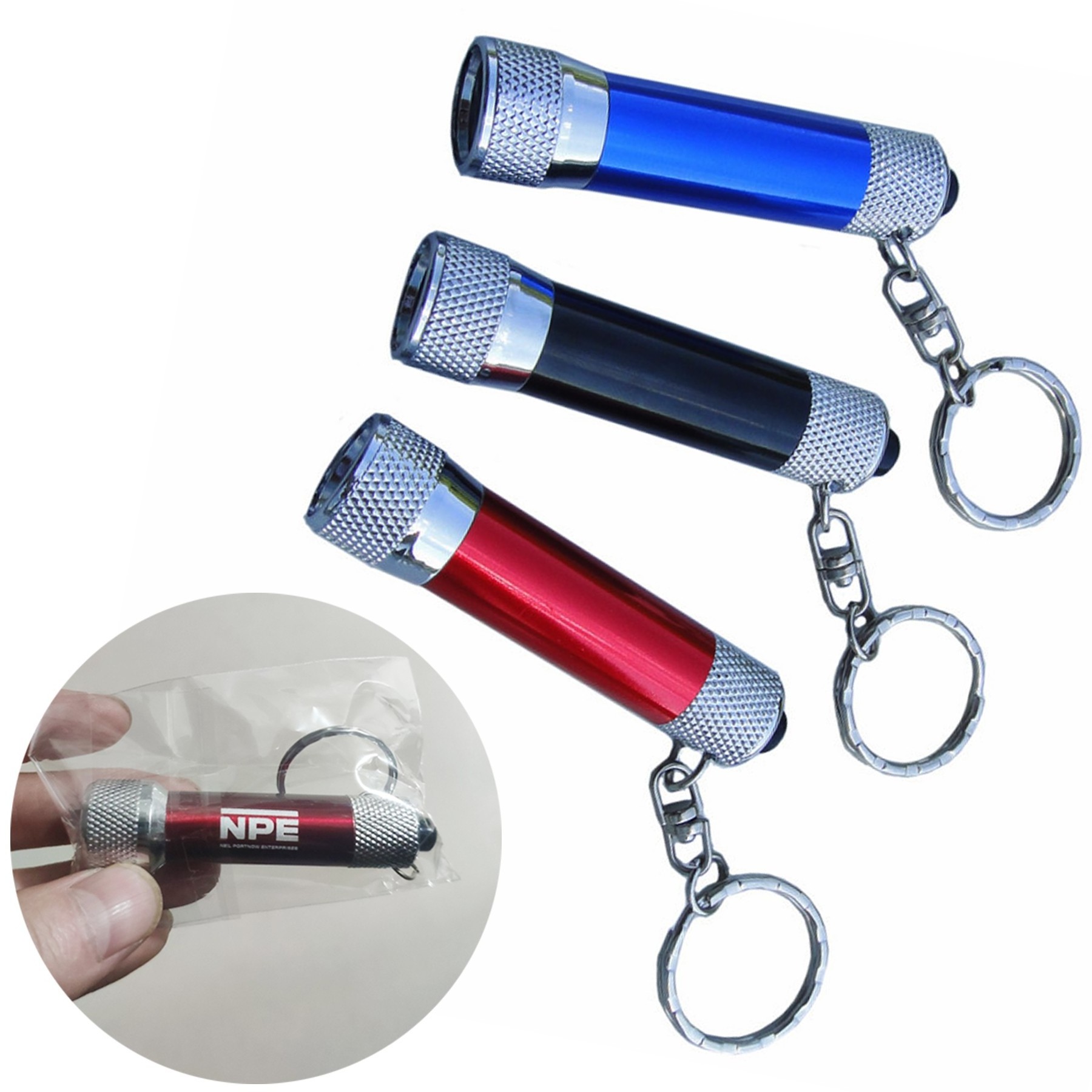 Multifunction Mini Keychain Torch Battery Powered Pocket Tiny led Flashlight Mini LED Flashlights for Camping Party Favors