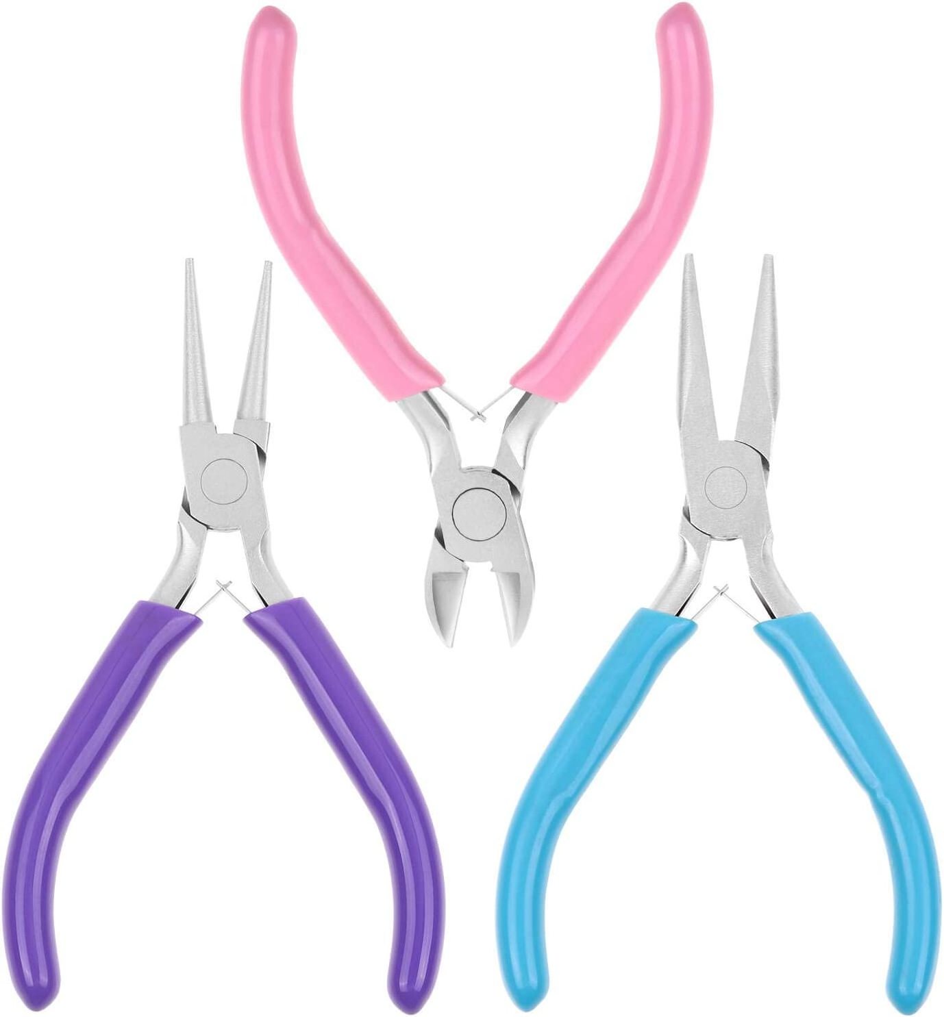 OEM Jewelry Making Pliers Tools with Needle Nose Pliers Round Nose Plier and Wire Cutter for Jewelry Repair Wire Wrapping Craft