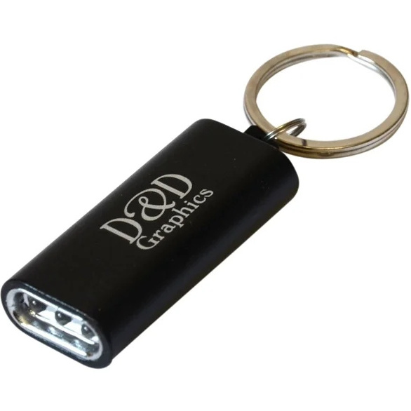 High Quality Mini Flashlight Torch Key Chain 3 LED Keychain Light