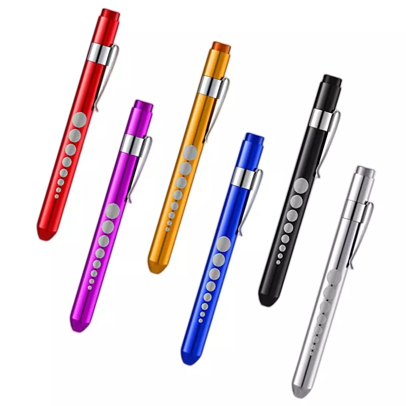 Led Penlight For Doctor Nurse Penlight with Pupil Gauge Aluminum LED Medical Pen Lights for Nurse Doctor