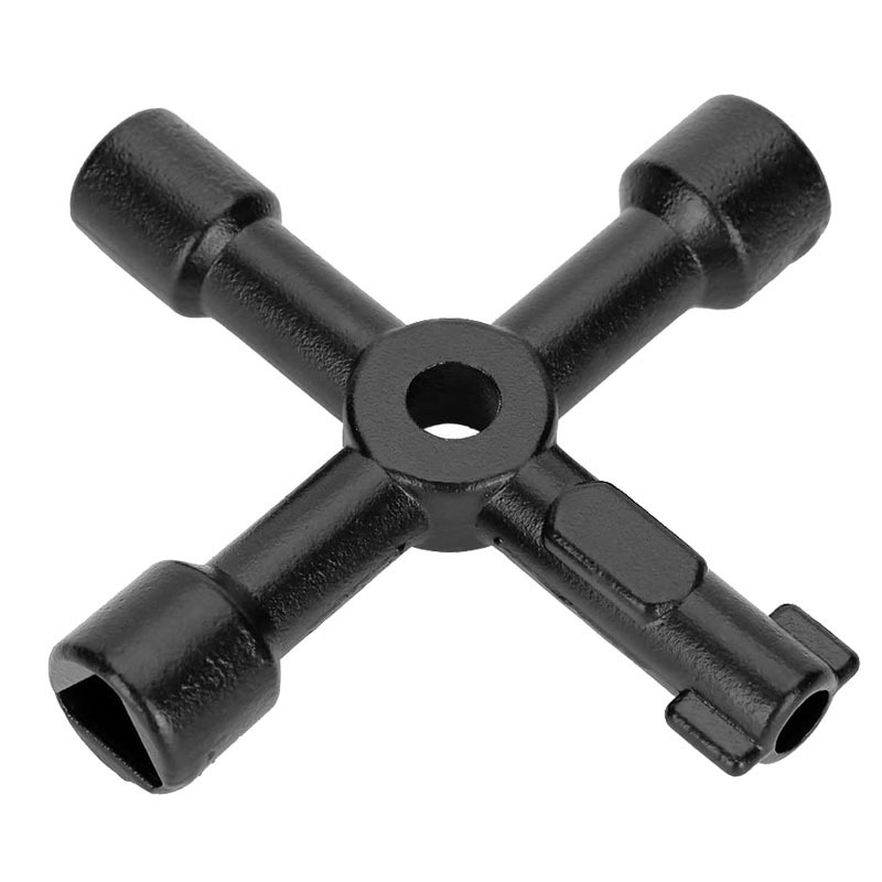 Promotion Cross Triangle Key Wrench Water Meter Valve Square Hole Key Electric Cabinet Wrench Key