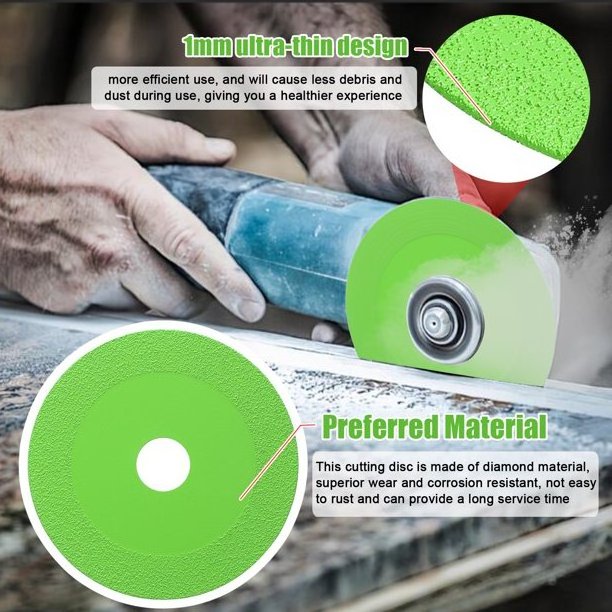 Glass Cutting Disc Heat-resistance Ultrathin Polishing Cutting Blade 100mm Low Noise Accessories